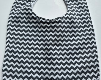 Chevron- Terry Cloth Bib/Toddler Bib/Baby Bib/Towel Bib