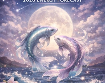 Pisces 2026 Horoscope | Pisces Energy Forecast 2026 | Bonus Affirmations | Love Money & Personal Growth | Digital Download PDF