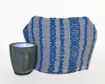 Tea Cozy Handwoven in Blue