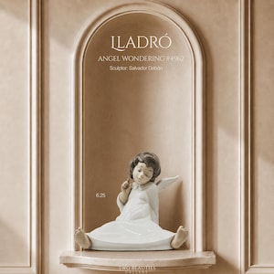Lladro Angel Wondering - Etsy