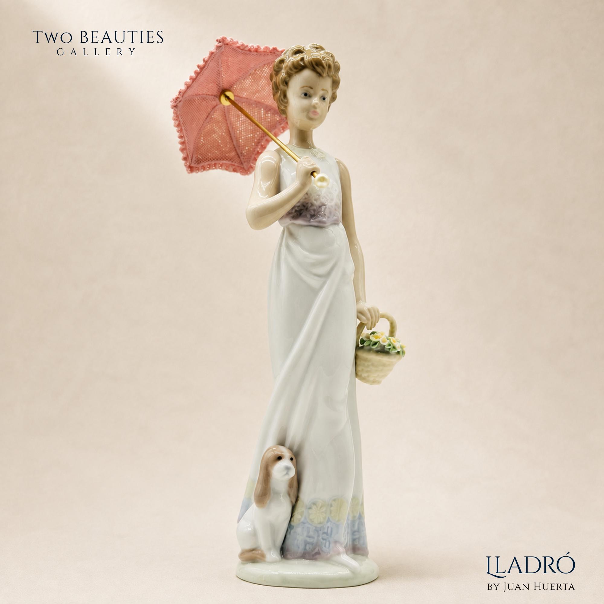 Lladro Girl Parasol - Etsy