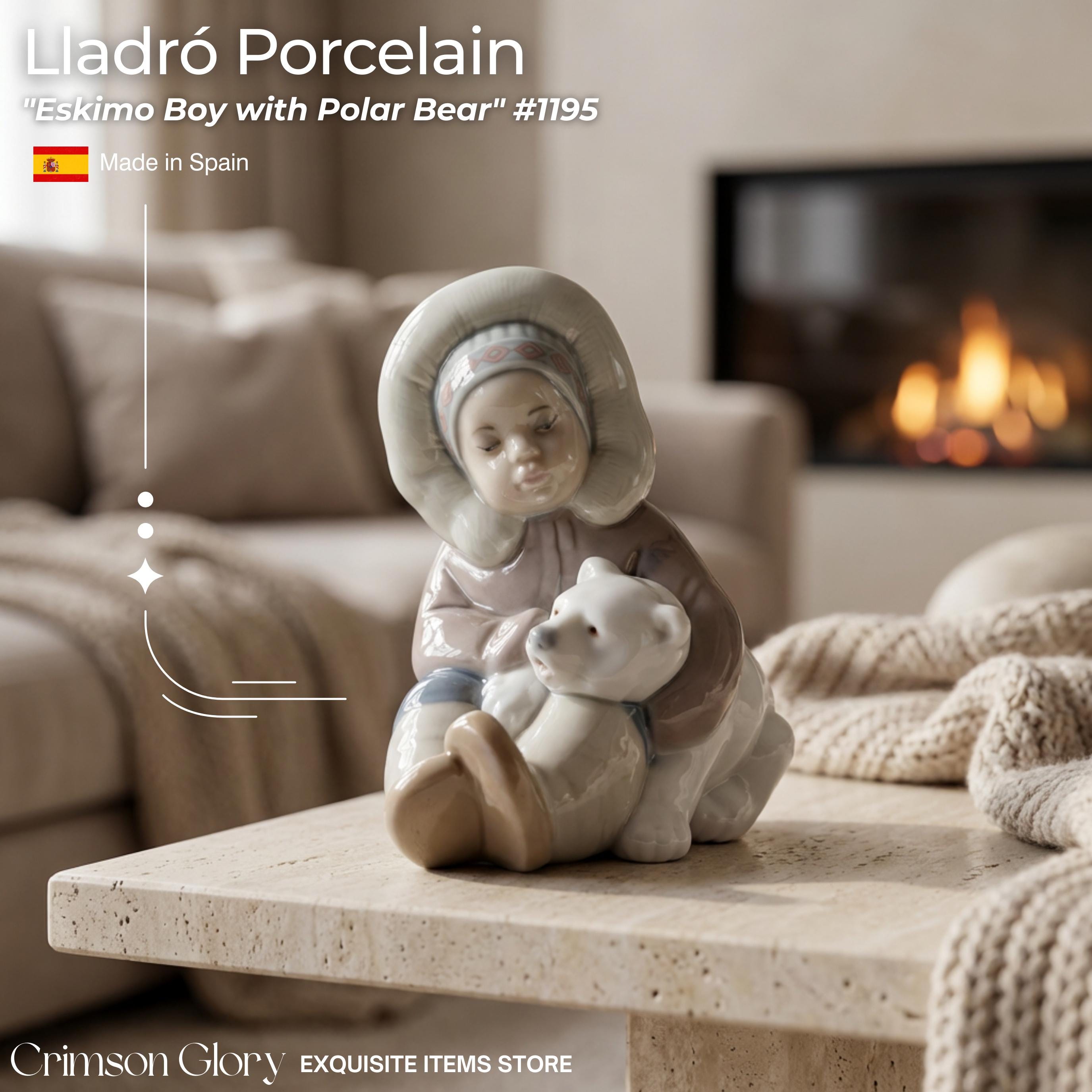 Lladro Polar Bears 3 - Etsy