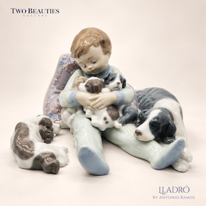 Lladro Boy Sleeping - Etsy