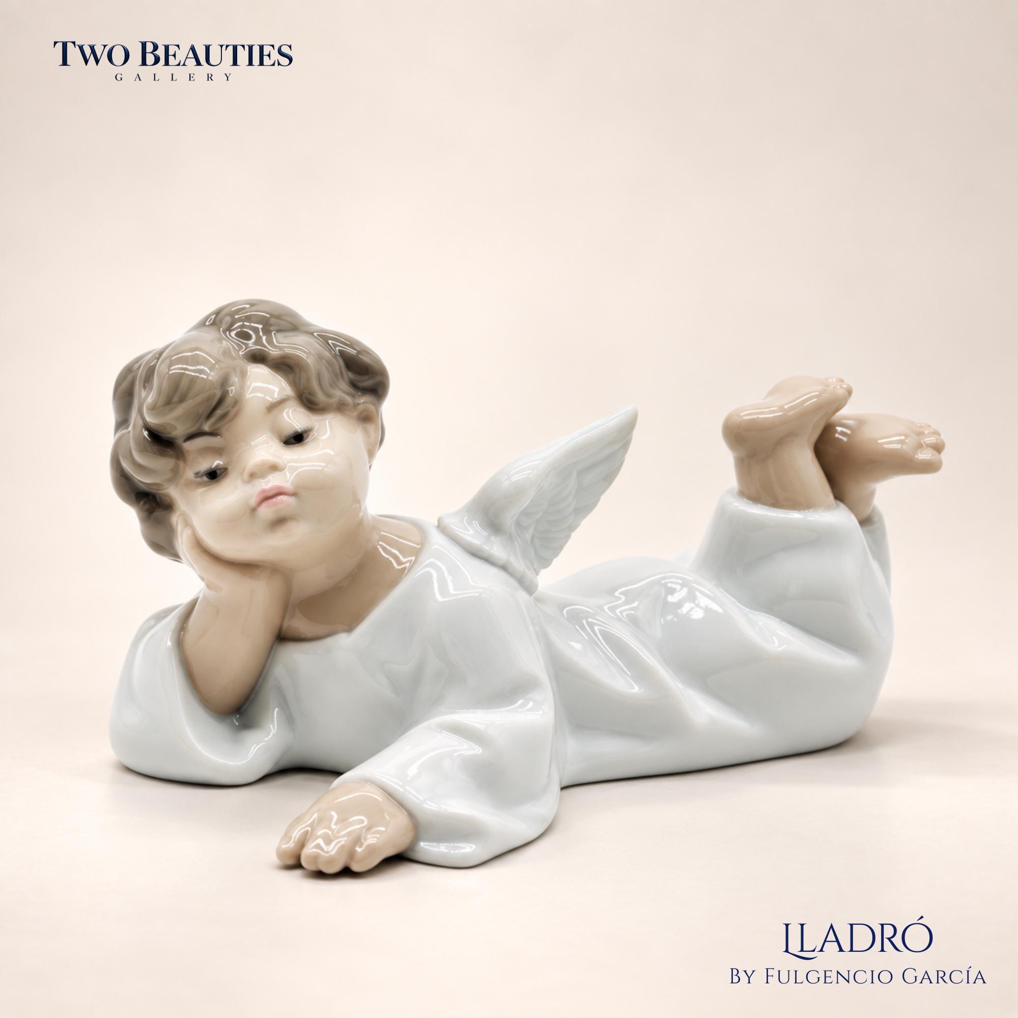 Lladro Angel Sleeping - Etsy