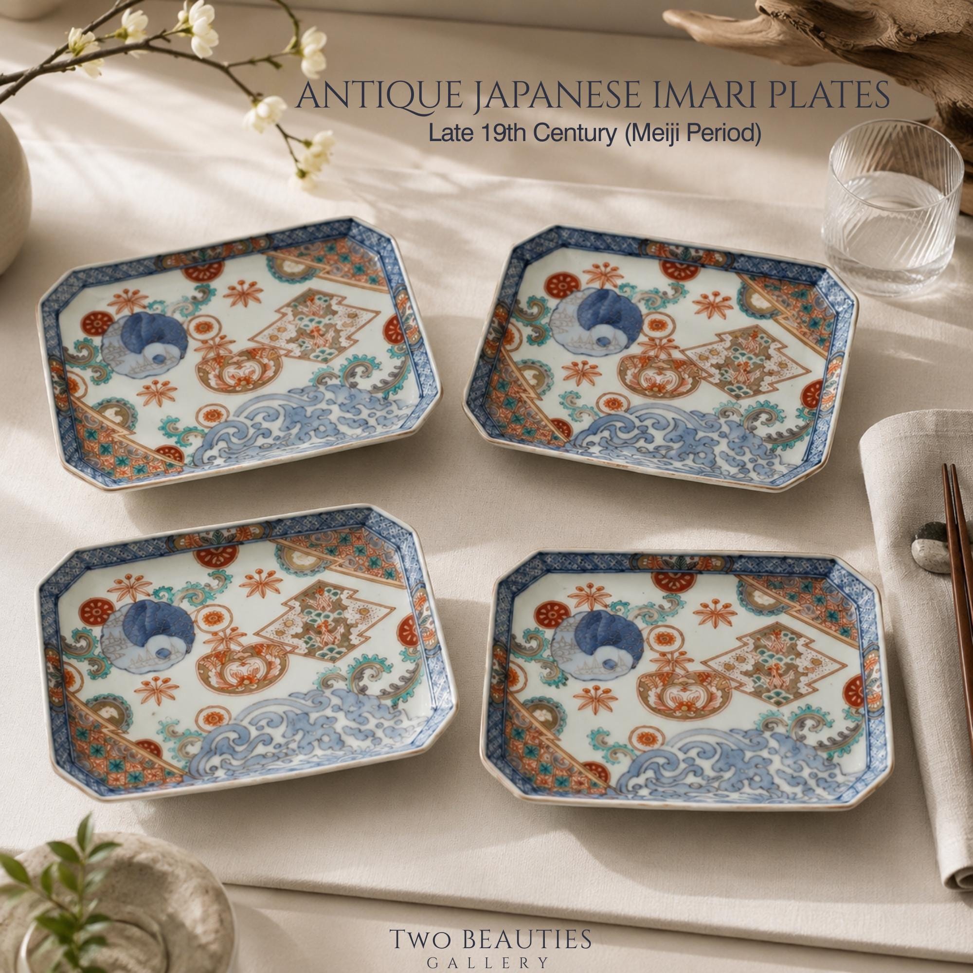 Antique Japanese Pottery - Etsy