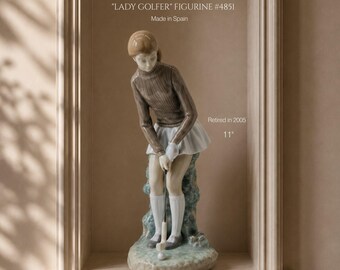Vintage NAO by Lladró 'girl Yawning' Figurine | 1990s Spanish