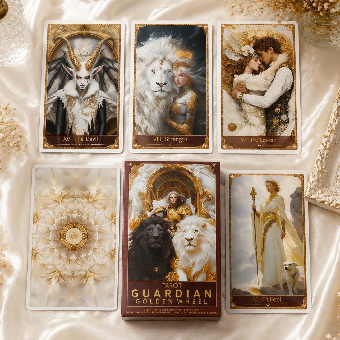 Lion Tarot Deck - Etsy