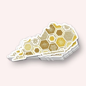 Kentucky Wildflower Sticker (Waterproof, UV Resistant, Kentucky Sticker, Kentucky Gifts, Sticker laptop, Sticker for car, travel sticker)