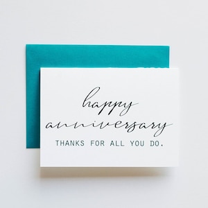 Work Anniversary Greeting Card with Envelope (Happy Workiversary | Happy Work Anniversary | Employee Anniversary | Work Anniversary Card)