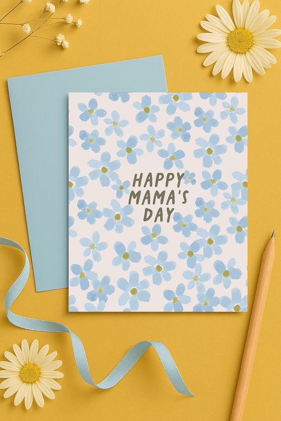 Happy Mama's Day Mother's Day Card | Happy Mother's Day, Card for Moms, Card for Mother's Day, Gifts for Mom, Gifts for Mother's Day