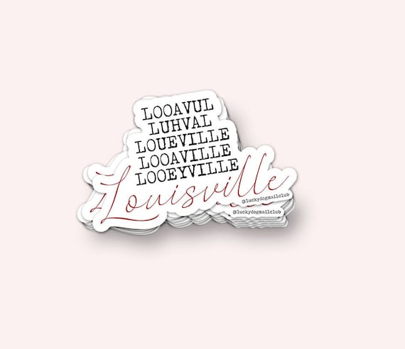 thumbnail image 2 of 5in X 3in Oval KY Louisville Kentucky Sticker - Walmart... 2 of 9
