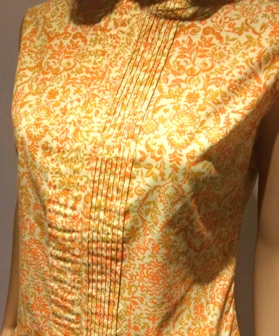 Vintage Jantzen Preppy 70s Sleeveless Blouse - image 3