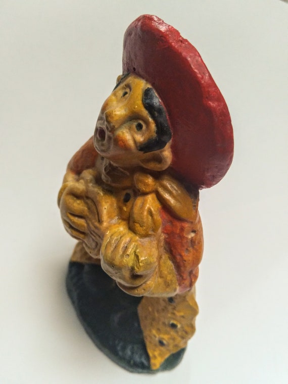 Vintage Chalkware Singing Cowboy Vintage Chalkware Singing Cowboy