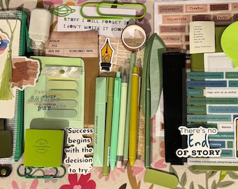 Journal Girl Bundle  | Cozy Journal & Prompt