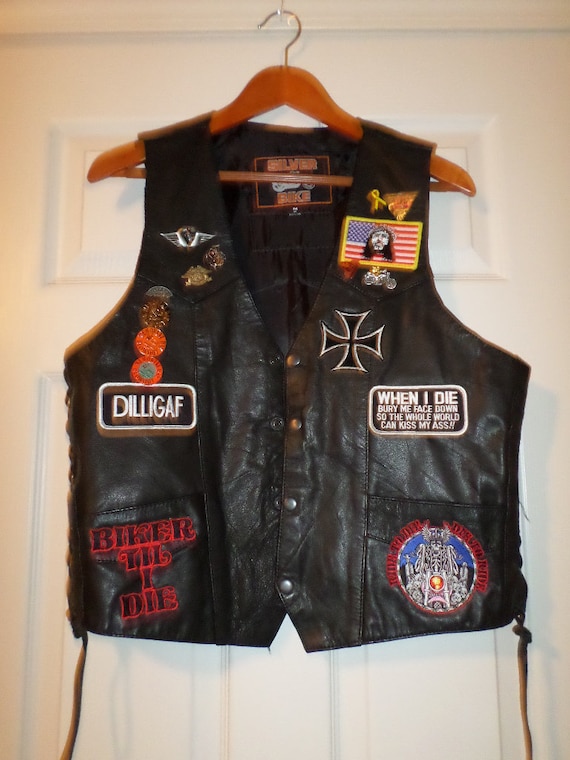 motorcycle patches for leather vest