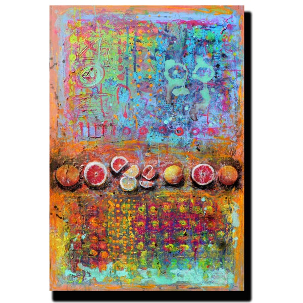 Art Painting Canvas painting ORIGINAL  ABSTRACT  PAINTING on canvas  Indian Summer 36''x24'' Acrylic on Canvas