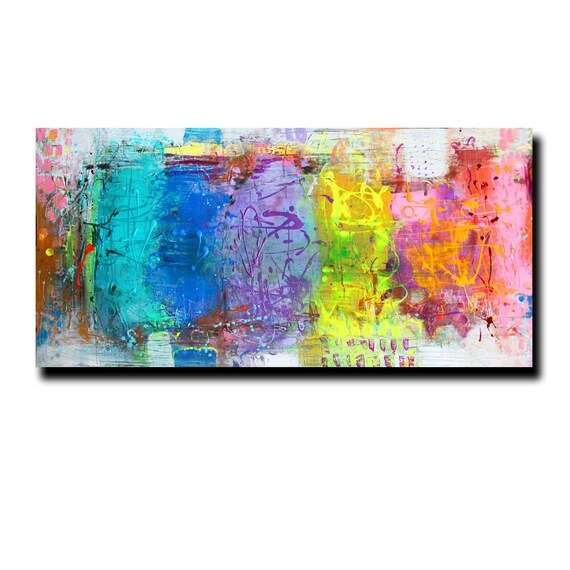 Extra Large Scale Canvas Original Abstract Painting on Canvas Etsy