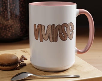 Cute Nurse Coffee Mug | Accent Mug 11oz 15oz