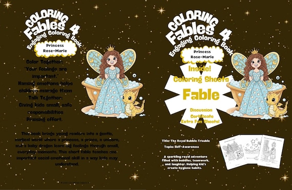 Royal Bubble Trouble by Coloring Fables 4