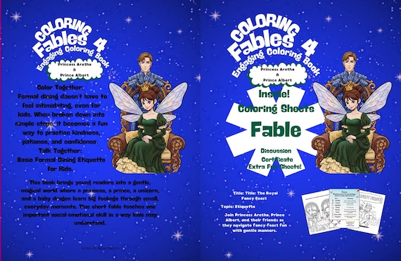 The Royal Fancy Feast by Coloring Fables 4