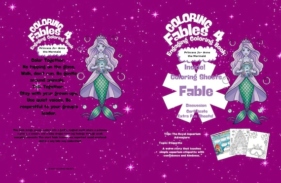 The Royal Aquarium Adventure by Coloring Fables 4