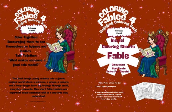 Princess Kandi Picks a Role Model by Coloring Fables 4