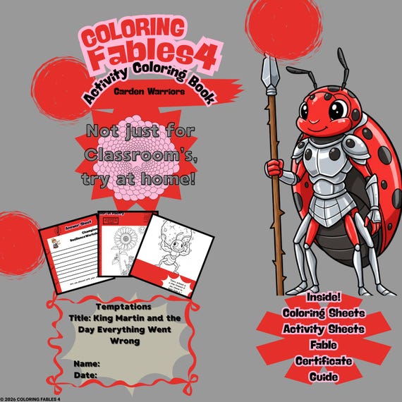 King Martin and the Day Everything Went Wrong by Coloring Fables 4