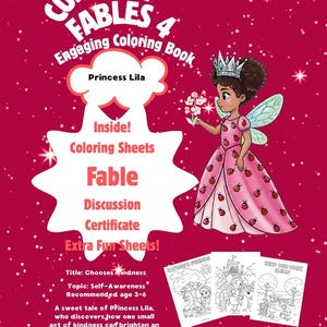 Princess Lila Chooses Kindness by Coloring Fables 4