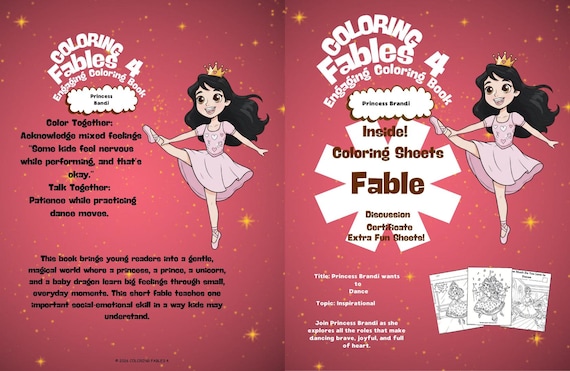 Princess Brandi wants to Dance by Coloring Fables 4