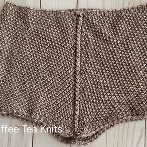 Everyday Occasion Cowl Knitting Pattern – Beginner Seed Stitch Cowl (PDF Download) image 4