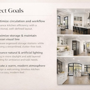 Plantilla de presentación para clientes de diseño de interiores de cocina (Canva) imagen 3