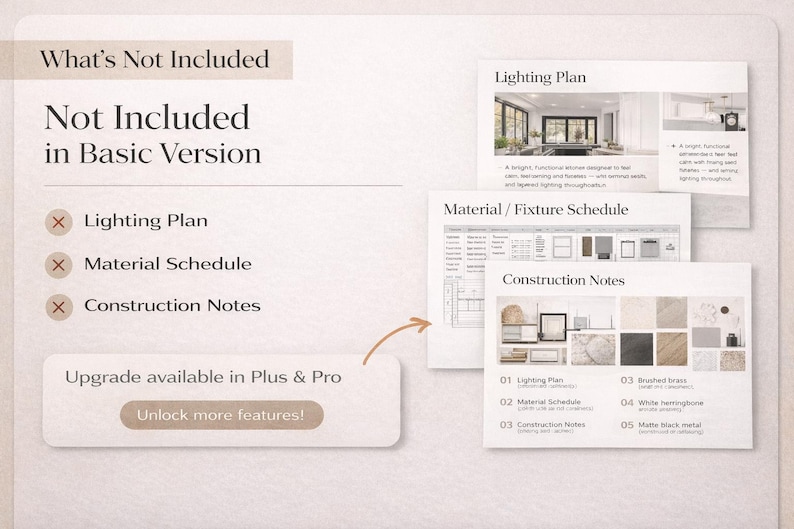 Plantilla de presentación para clientes de diseño de interiores de cocina (Canva) imagen 5