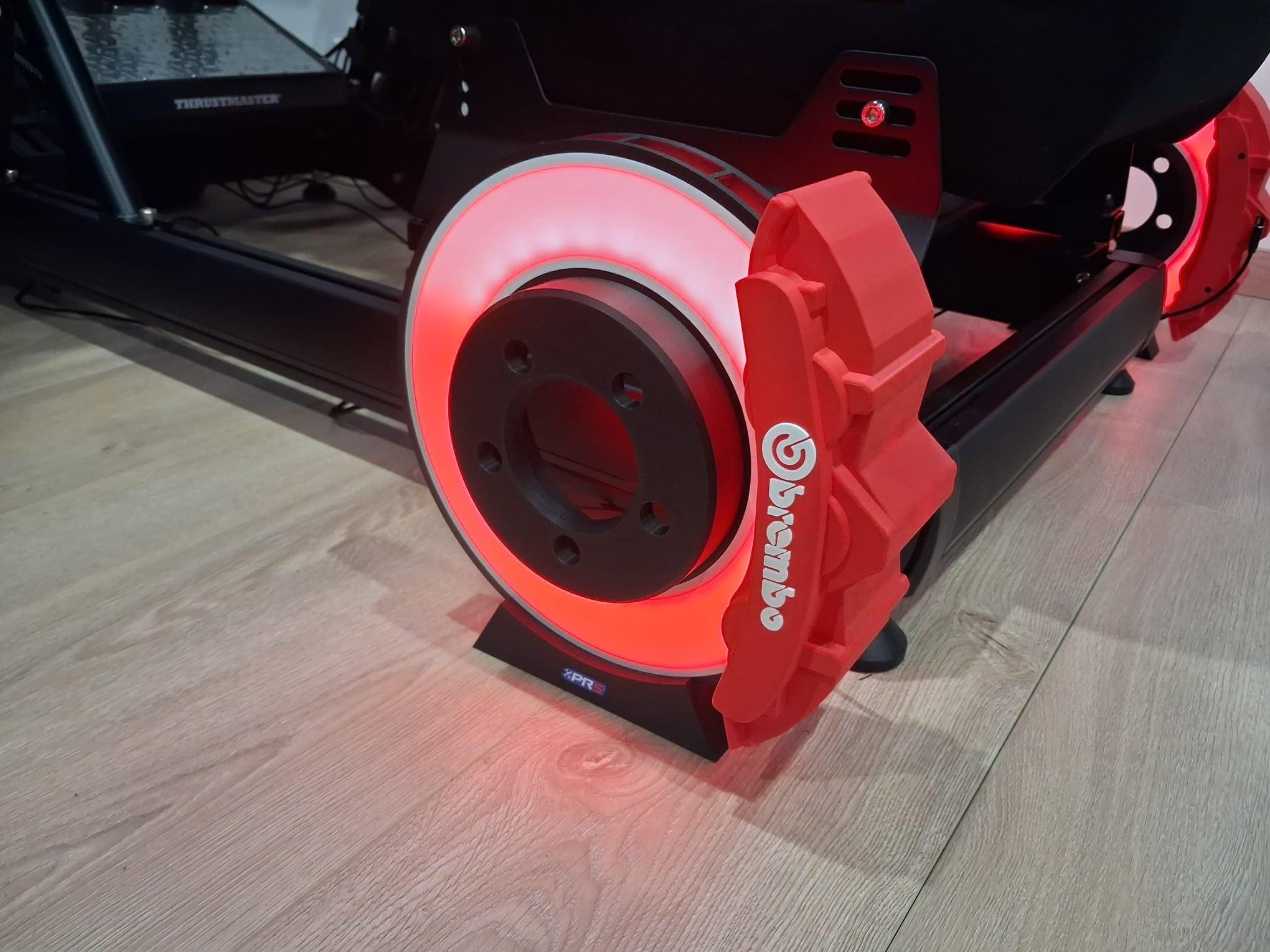 Sim Racing LED Brake Disc – Realistic Heating Effect | Simhub ...