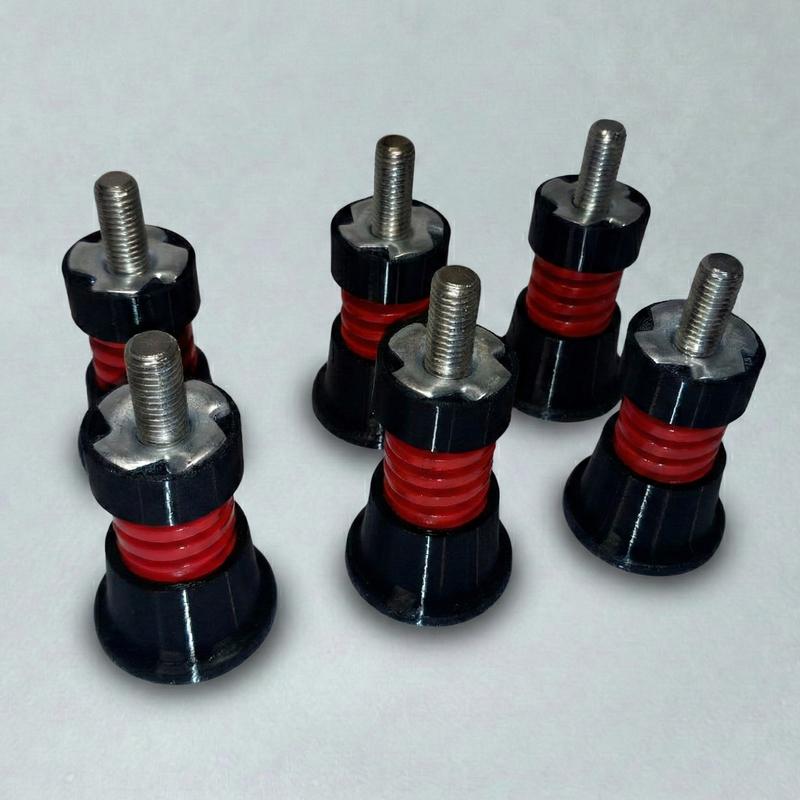 Anti-vibration Rubber Isolators for Sim Racing Cockpits – Self-leveling ...
