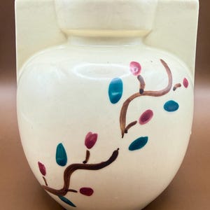 Purinton Pottery Planter Vase| Hand Painted Slip Ware | 40's-50's Mid Century