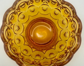 L.E. Smith Moon And Stars Amber Fairy Lamp Bottom/Base Only | Candy Dish