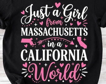 PNG divertido de California: Una chica de Massachusetts en un mundo californiano PNG con estética playera retro (descarga digital)