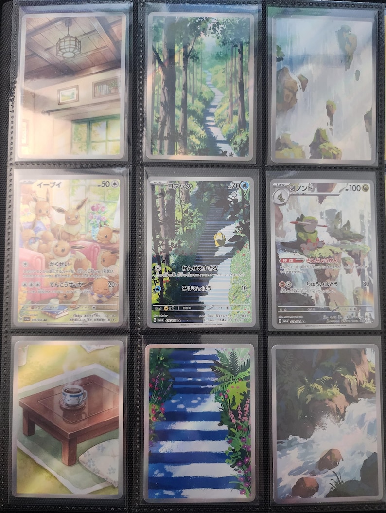 Psyduck 175/165 Holographic Extended Binder Art Cards - Michi Method Pokemon Custom Fan Art image 4