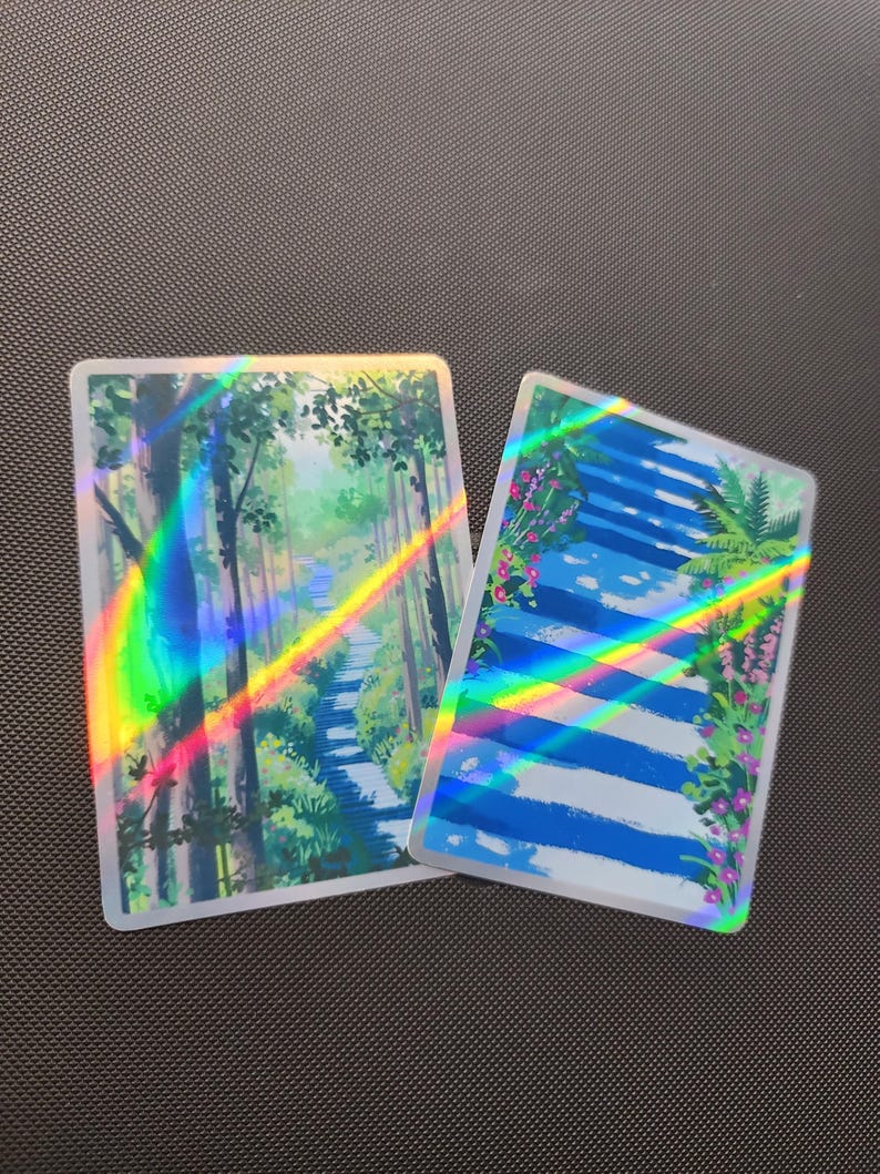 Psyduck 175/165 Holographic Extended Binder Art Cards - Michi Method Pokemon Custom Fan Art image 2