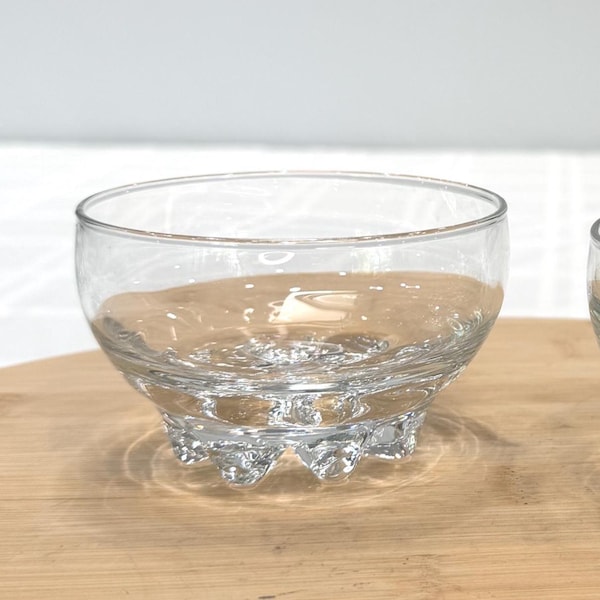 Vintage Bormioli Rocco Galassia Sherbet Bowls Italy Glass