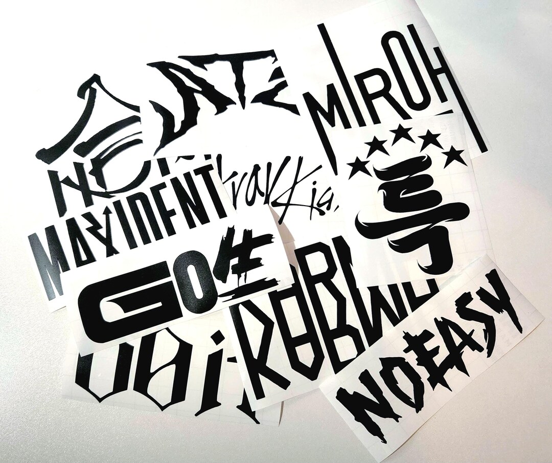 Stray Kids Vinyl Decal Stickers |skz Sticker, Stay, Kpop Decal, Kpop ...