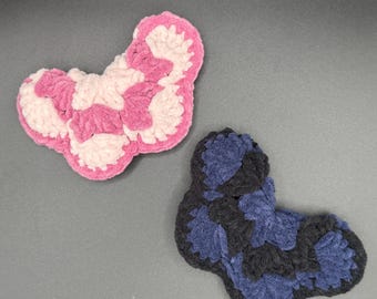 Crochet Twin Plush Butterflies | Handmade Amigurumi | Toy Gift