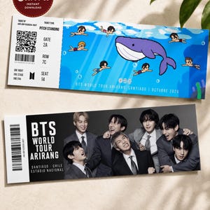 Bts concert ticket - Etsy 日本