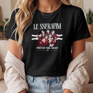 Le Sserafim Shirt - Etsy