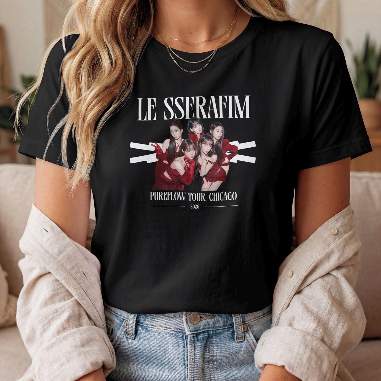 Le Sserafim Kazuha Shirt - Etsy