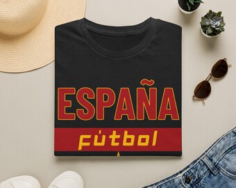 Spain Football T-Shirt | La Roja Soccer Fan Apparel | España National Team Tee