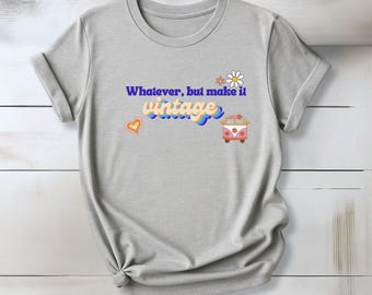 Camiseta retro de furgoneta, Flower Power de los 70, camiseta vintage con mucho estilo