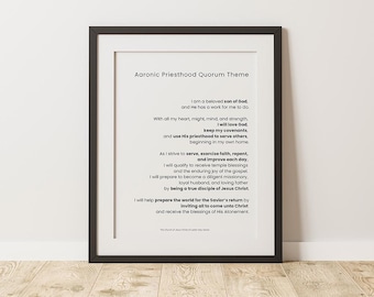 Aaronic Priesthood Quorum Theme
