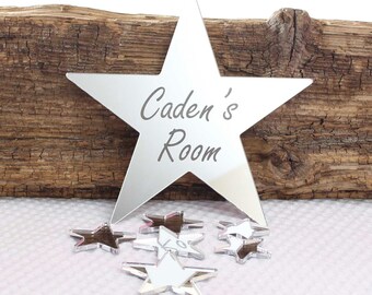 Boy or Girl Personalized Name Sign for the Nursery Room – Pretty