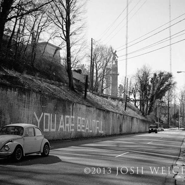 You Are Beautiful - Birmingham, Alabama Canvas